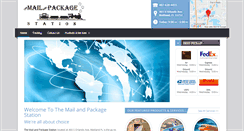 Desktop Screenshot of mailpackagestation.com